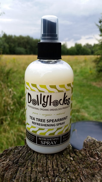 Dollylocks - Dreadlocks Refreshening Spray - Tea Tree Spearmint (8oz/2