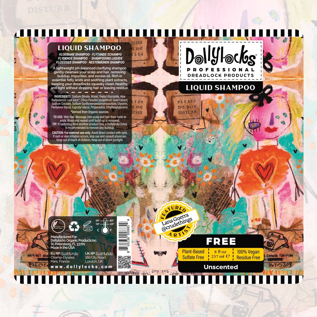 Dollylocks - Liquid Dreadlocks Shampoo (8oz/237ml)