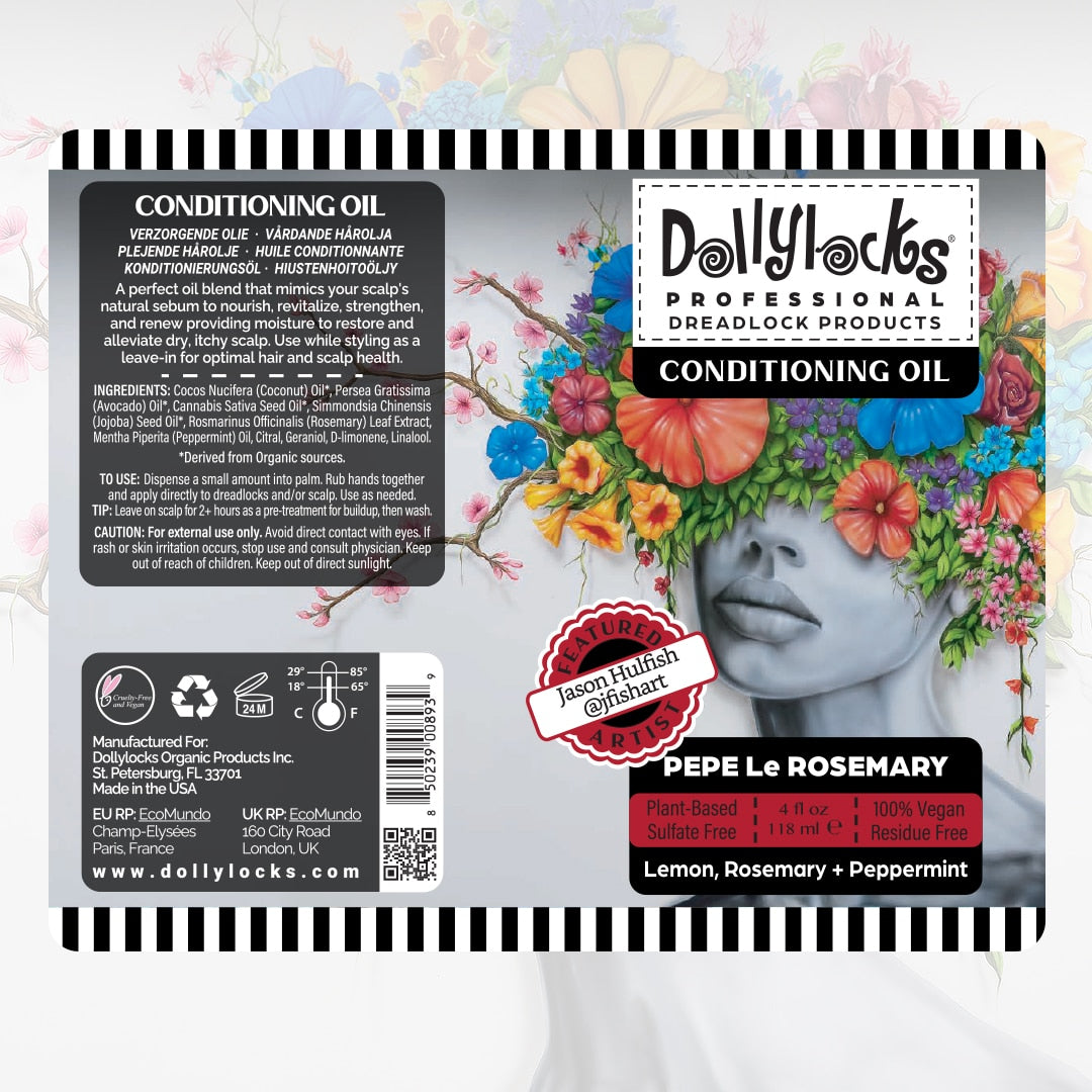 Dollylocks - Dreadlocks Conditioning Oil (4oz/118ml)