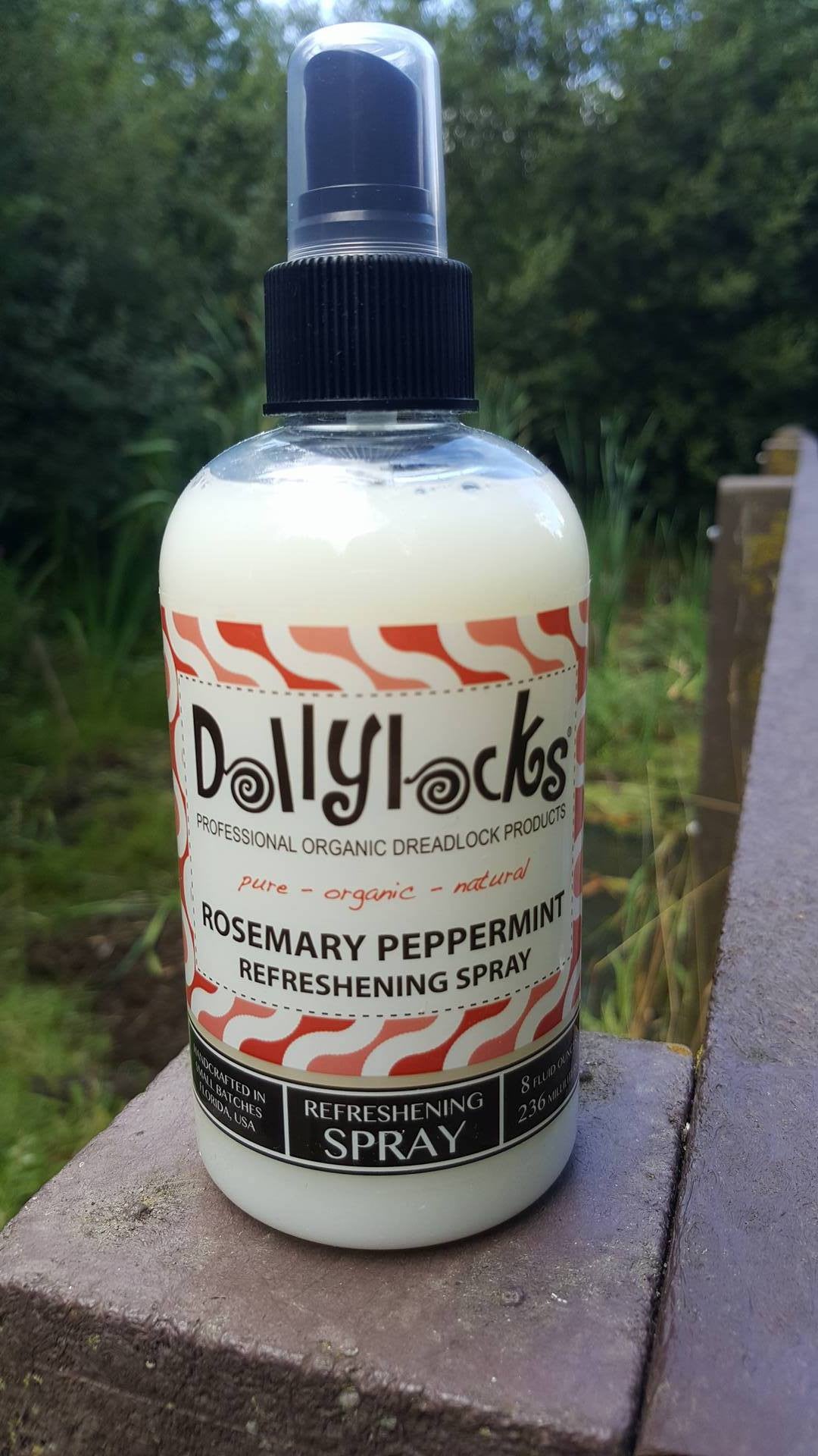 Dollylocks - Dreadlocks Tightening Spray - Patchouli Fields (8oz/236ml)  Dreads